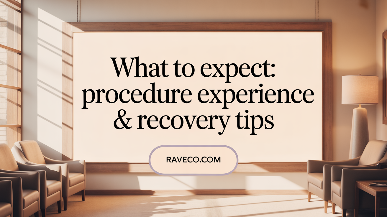 What to Expect: Procedure Experience & Recovery Tips