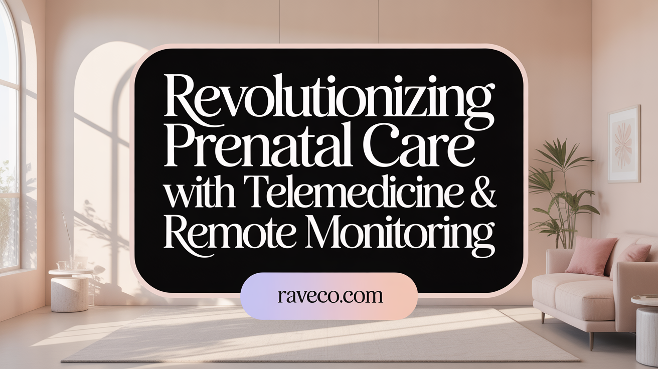 Revolutionizing Prenatal Care with Telemedicine & Remote Monitoring
