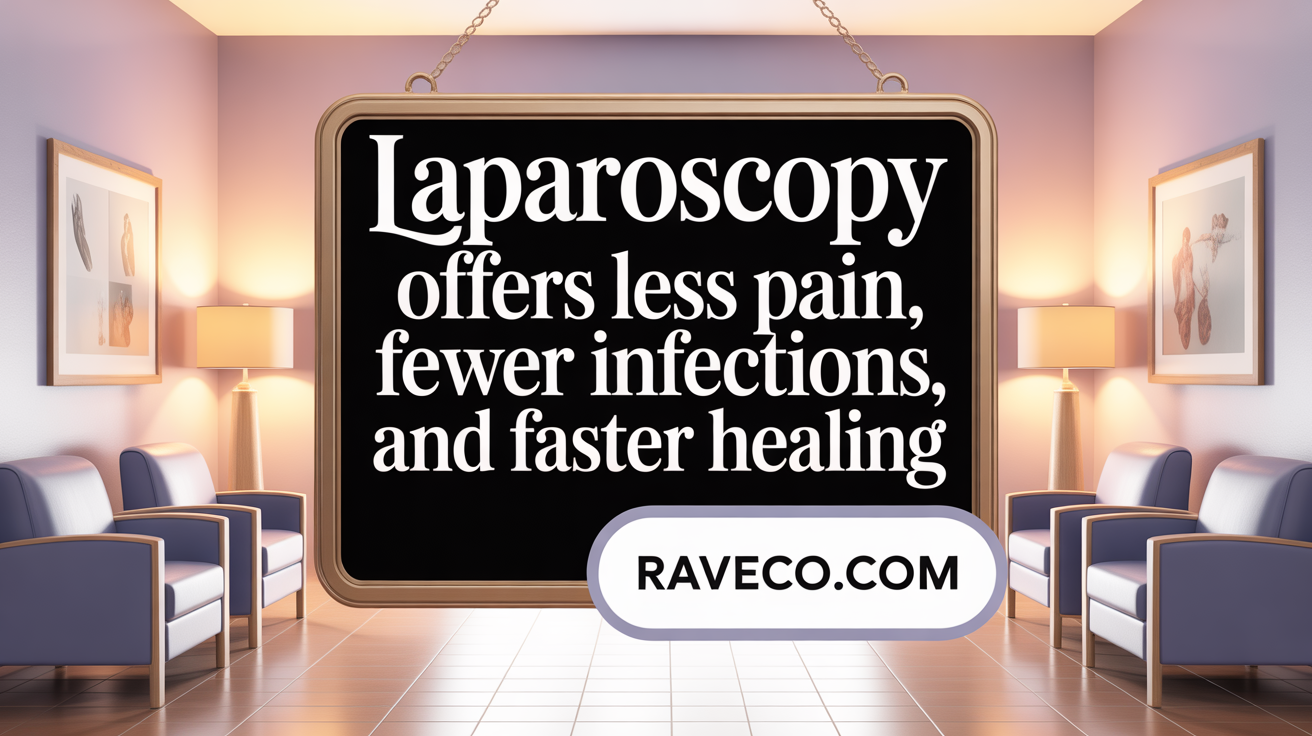 Laparoscopy Offers Less Pain, Fewer Infections, and Faster Healing