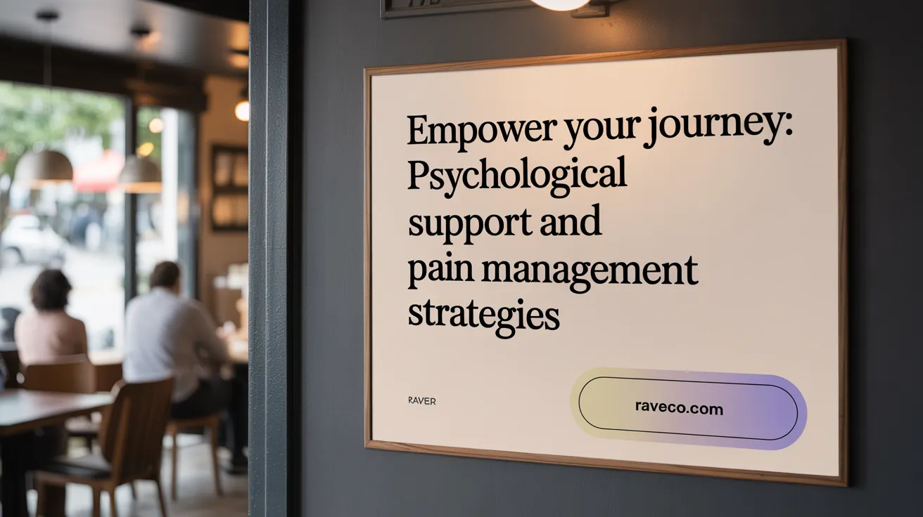 Empower Your Journey: Psychological Support and Pain Management Strategies