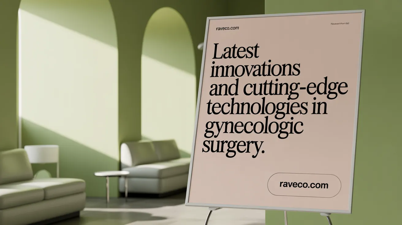 Latest Innovations and Cutting-Edge Technologies in Gynecologic Surgery