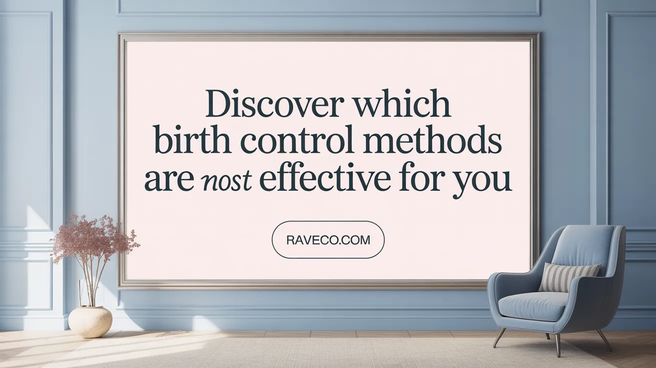 Discover Which Birth Control Methods Are Most Effective for You