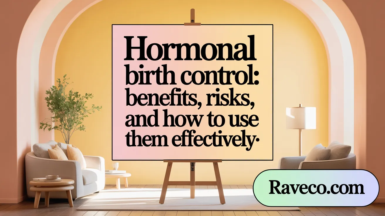 Hormonal Birth Control: Benefits, Risks, and How to Use Them Effectively