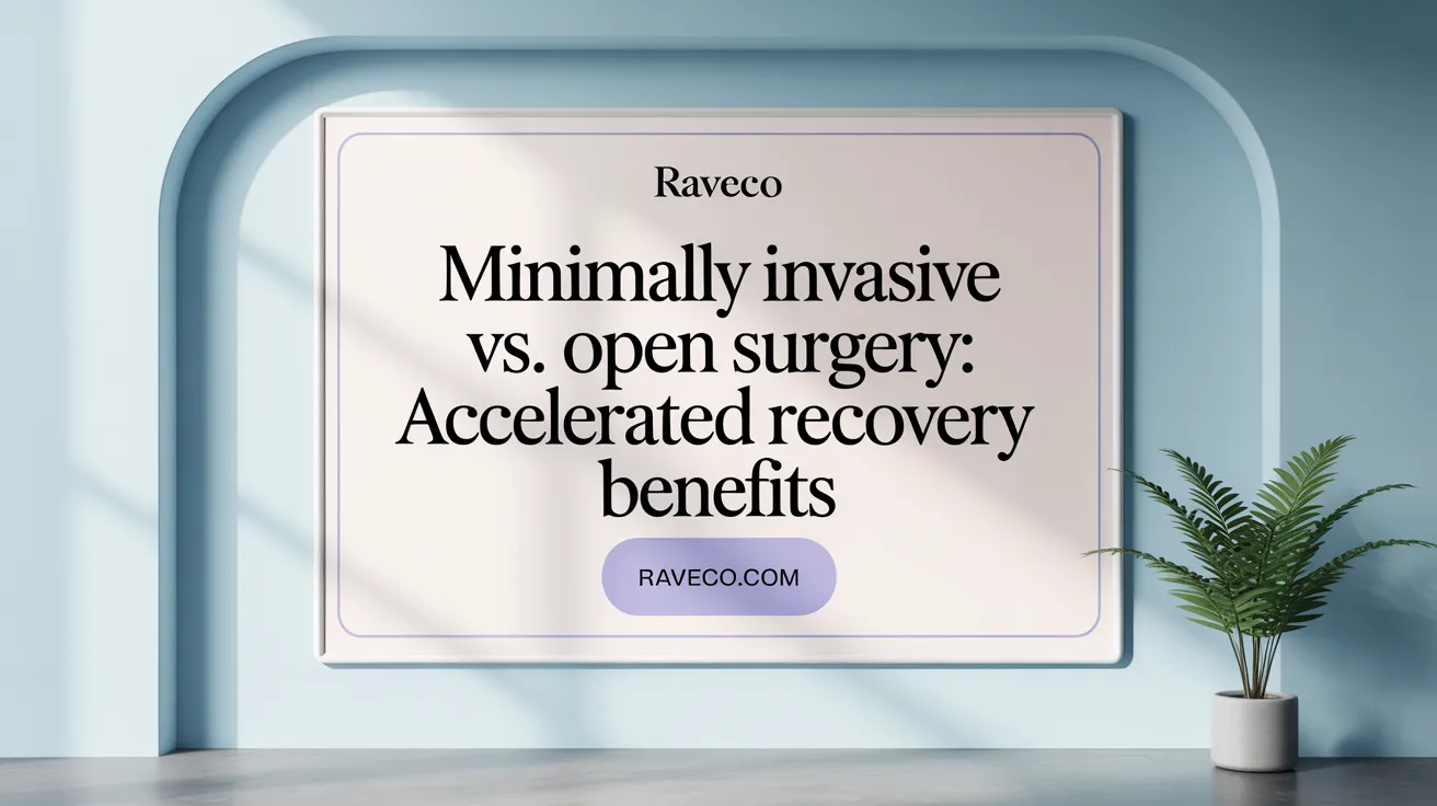 Minimally Invasive vs. Open Surgery: Accelerated Recovery Benefits