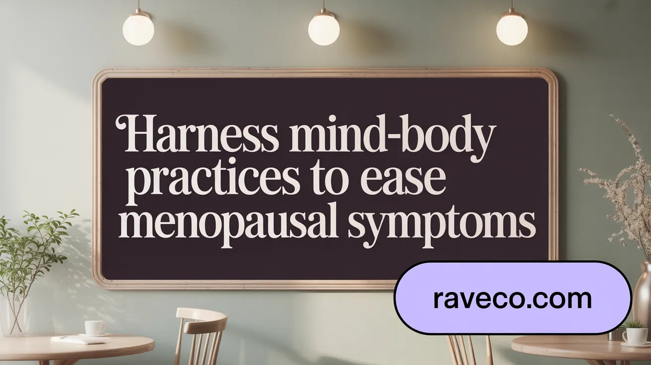 Harness Mind-Body Practices to Ease Menopausal Symptoms