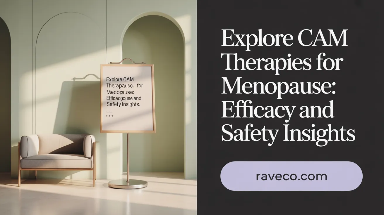 Explore CAM Therapies for Menopause: Efficacy and Safety Insights