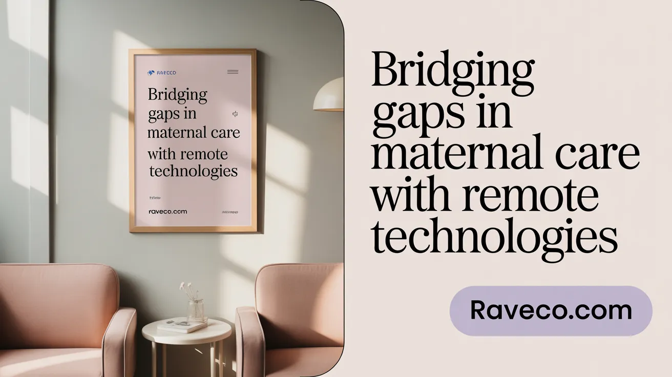 Bridging Gaps in Maternal Care with Remote Technologies