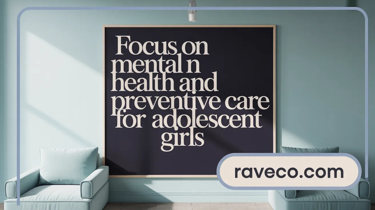 Focus on mental health and preventive care for adolescent girls