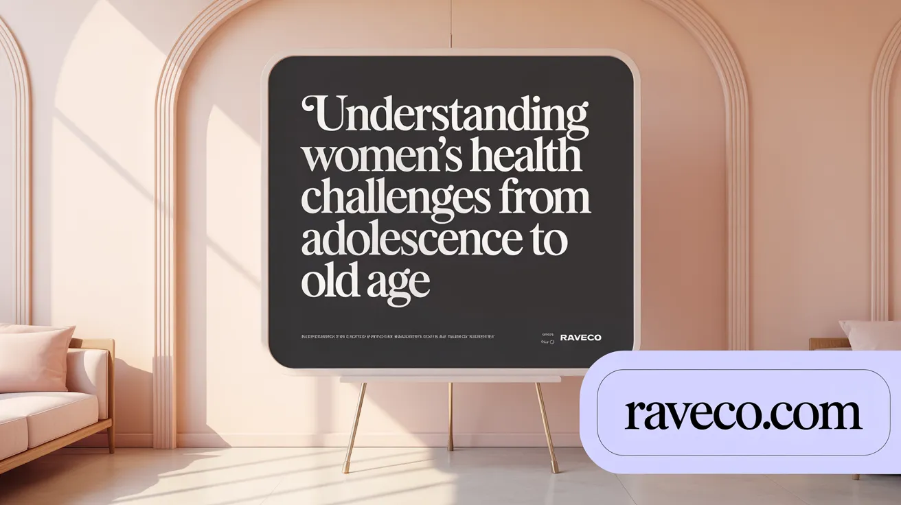 Understanding women's health challenges from adolescence to old age