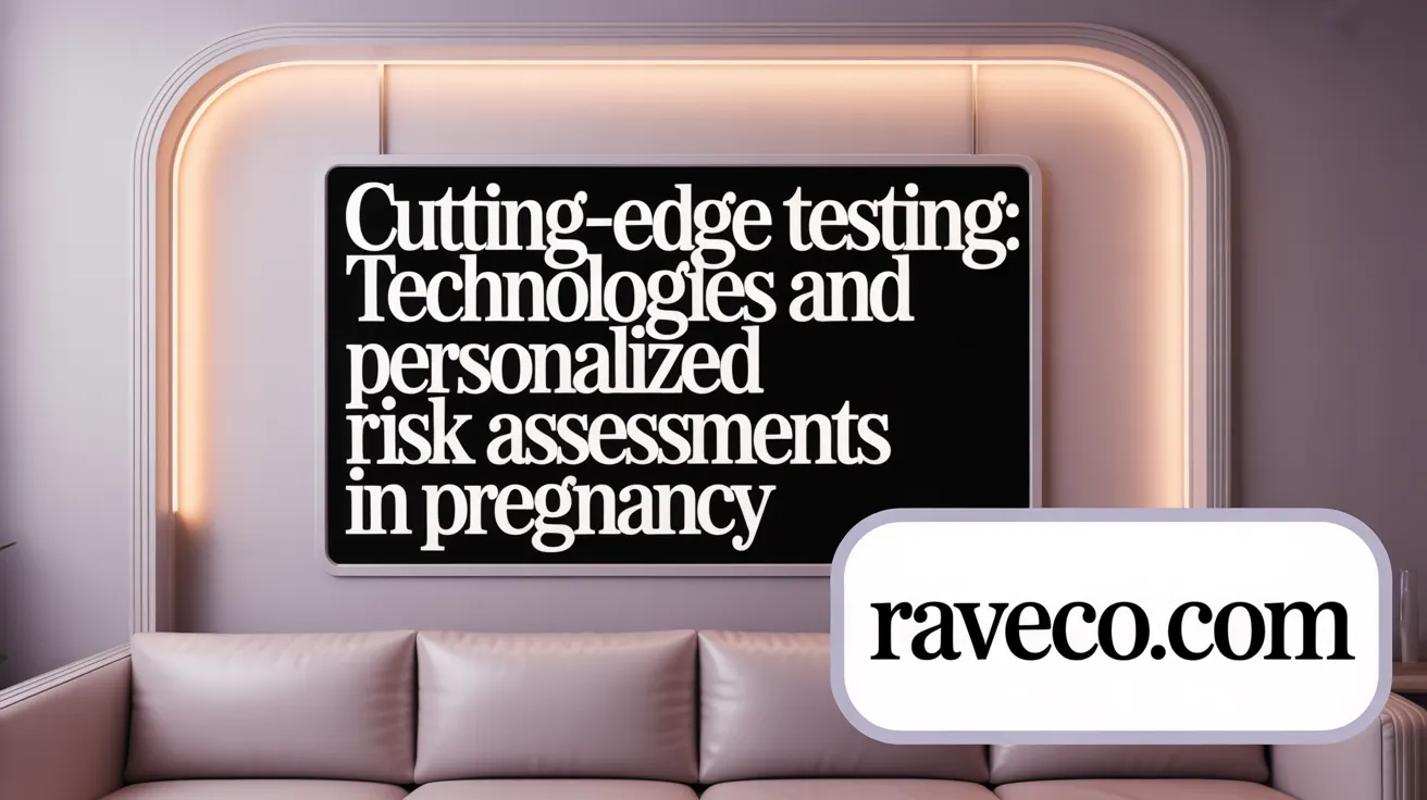 Cutting-Edge Testing: Technologies and Personalized Risk Assessments in Pregnancy