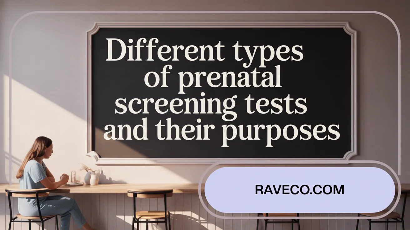 Different Types of Prenatal Screening Tests and Their Purposes