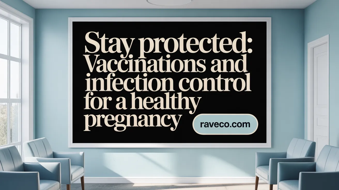 Stay Protected: Vaccinations and Infection Control for a Healthy Pregnancy