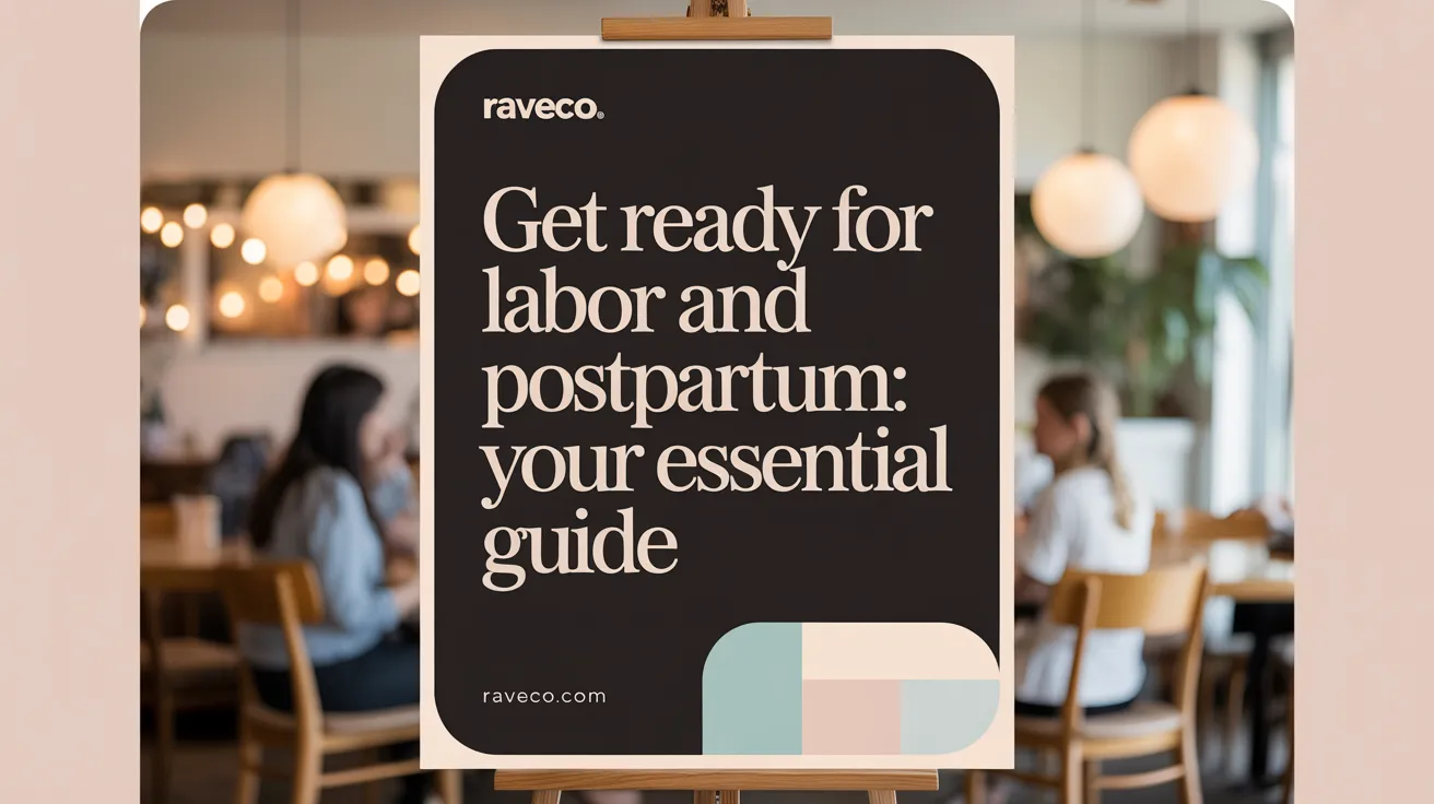 Get ready for labor and postpartum: your essential guide
