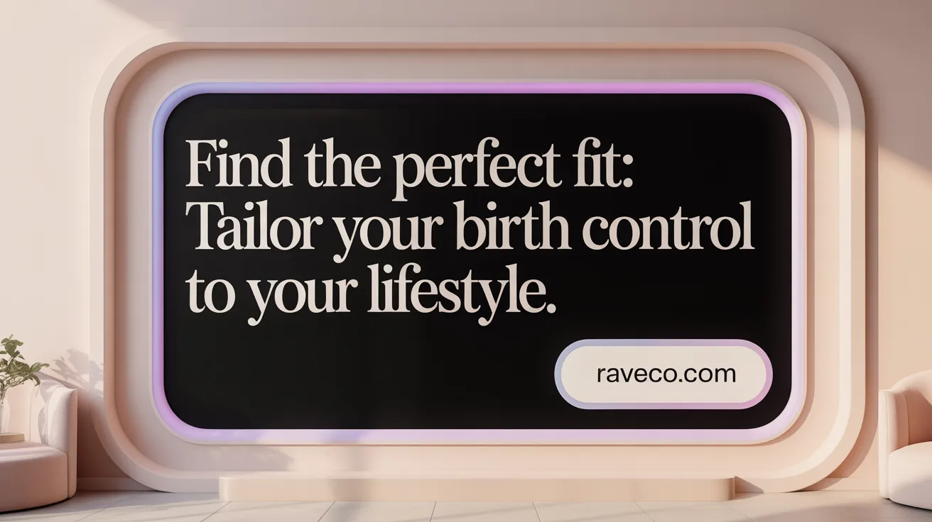 Find the Perfect Fit: Tailor Your Birth Control to Your Lifestyle