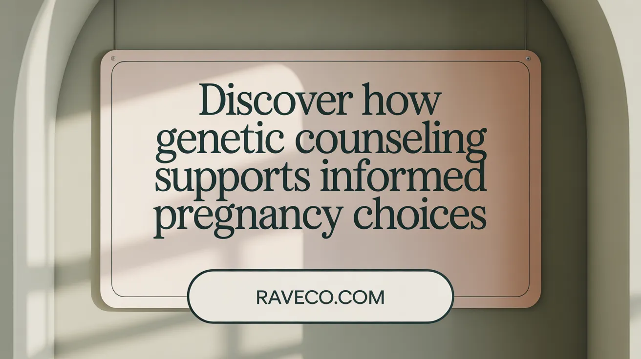 Discover How Genetic Counseling Supports Informed Pregnancy Choices