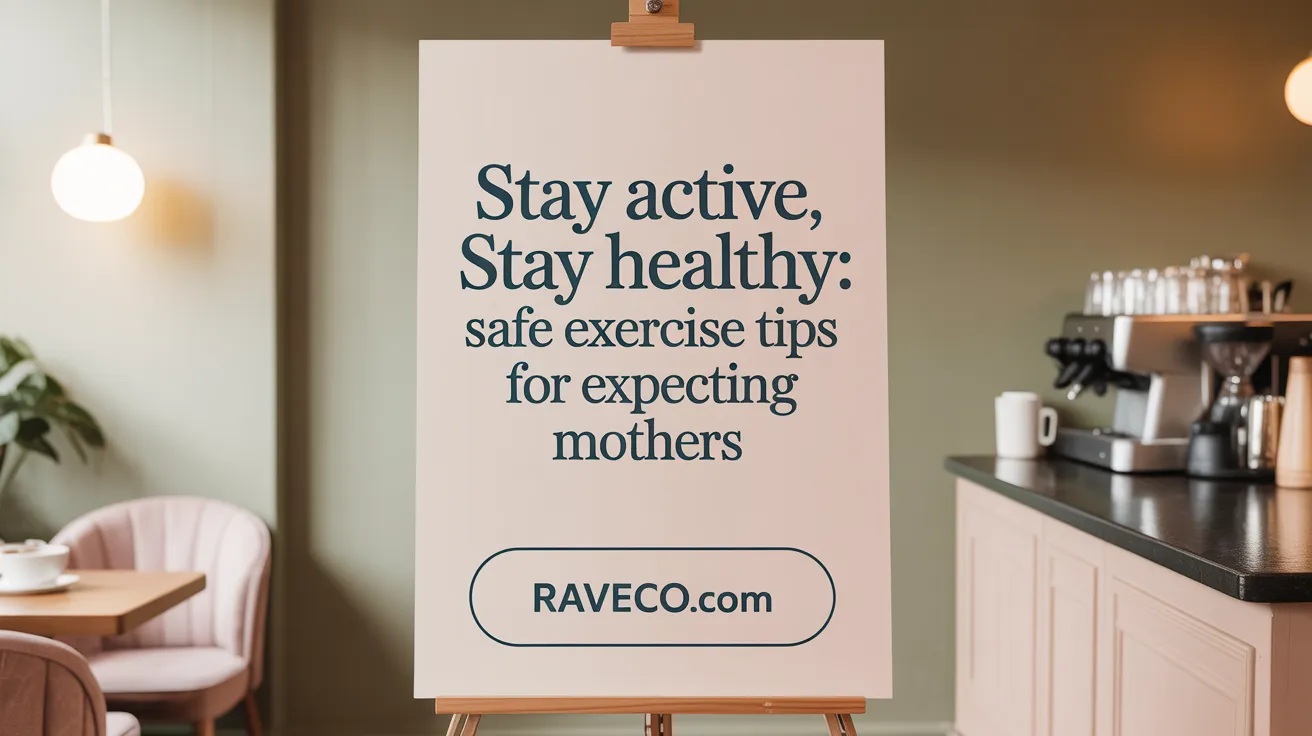 Stay Active, Stay Healthy: Safe Exercise Tips for Expecting Mothers