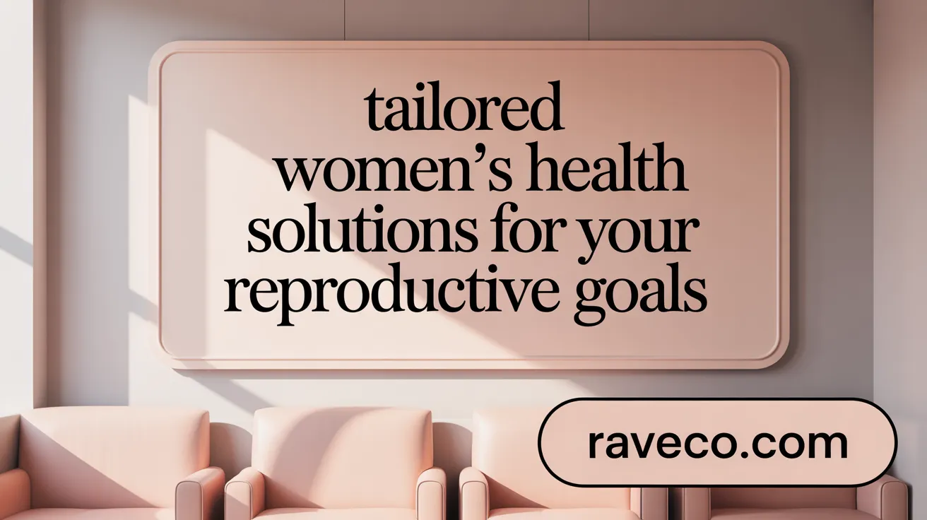Tailored Women's Health Solutions for Your Reproductive Goals