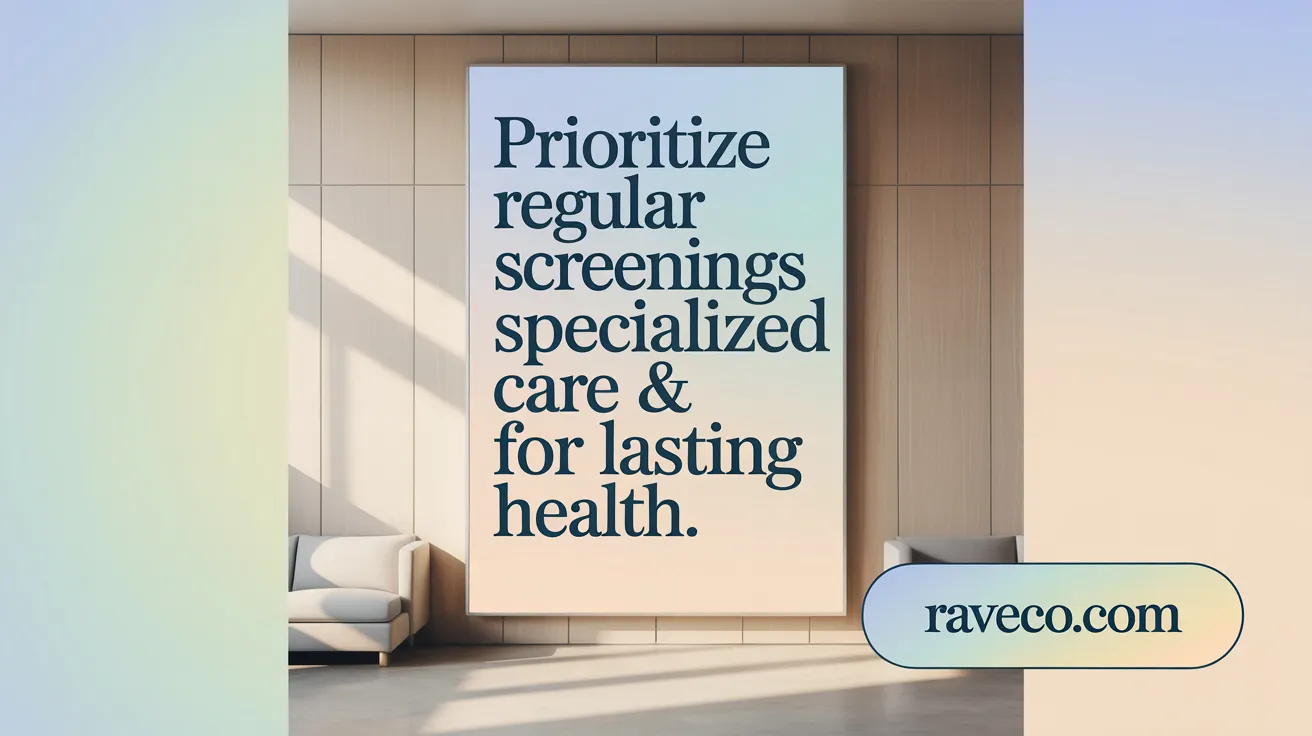 Prioritize Regular Screenings & Specialized Care for Lasting Health