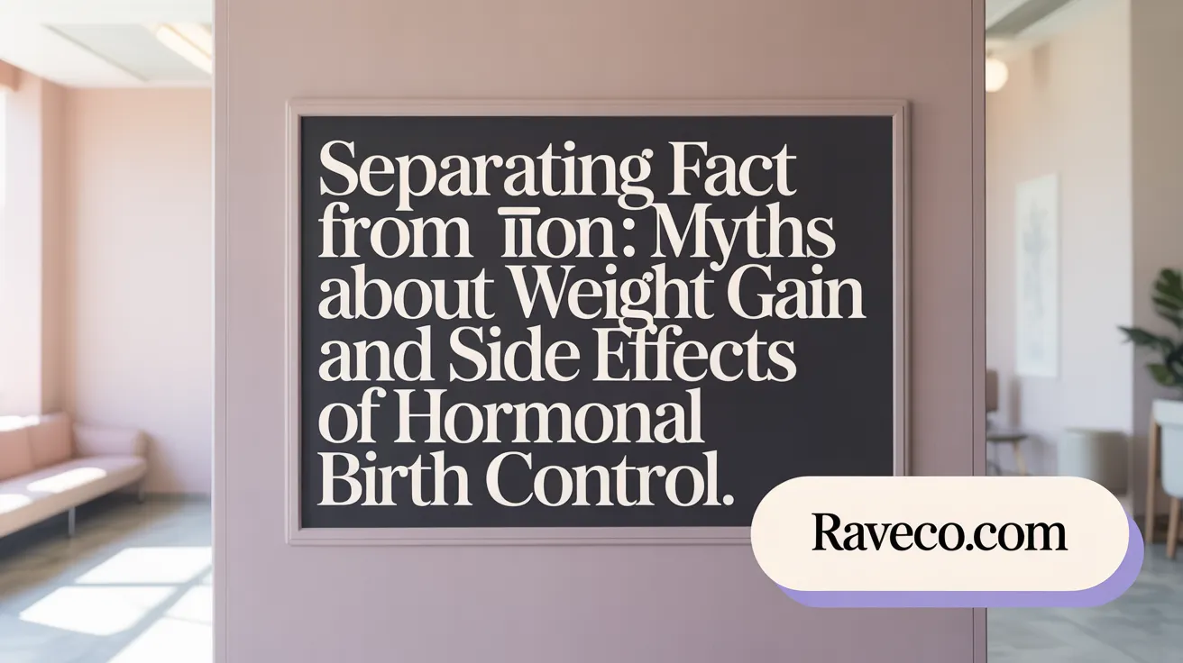 Separating Fact from Fiction: Myths About Weight Gain and Side Effects of Hormonal Birth Control