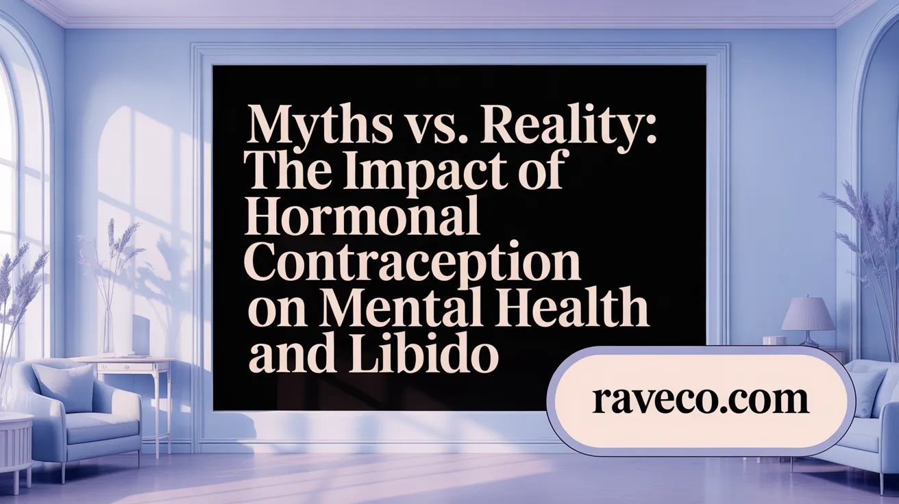 Myths vs. Reality: The Impact of Hormonal Contraception on Mental Health and Libido