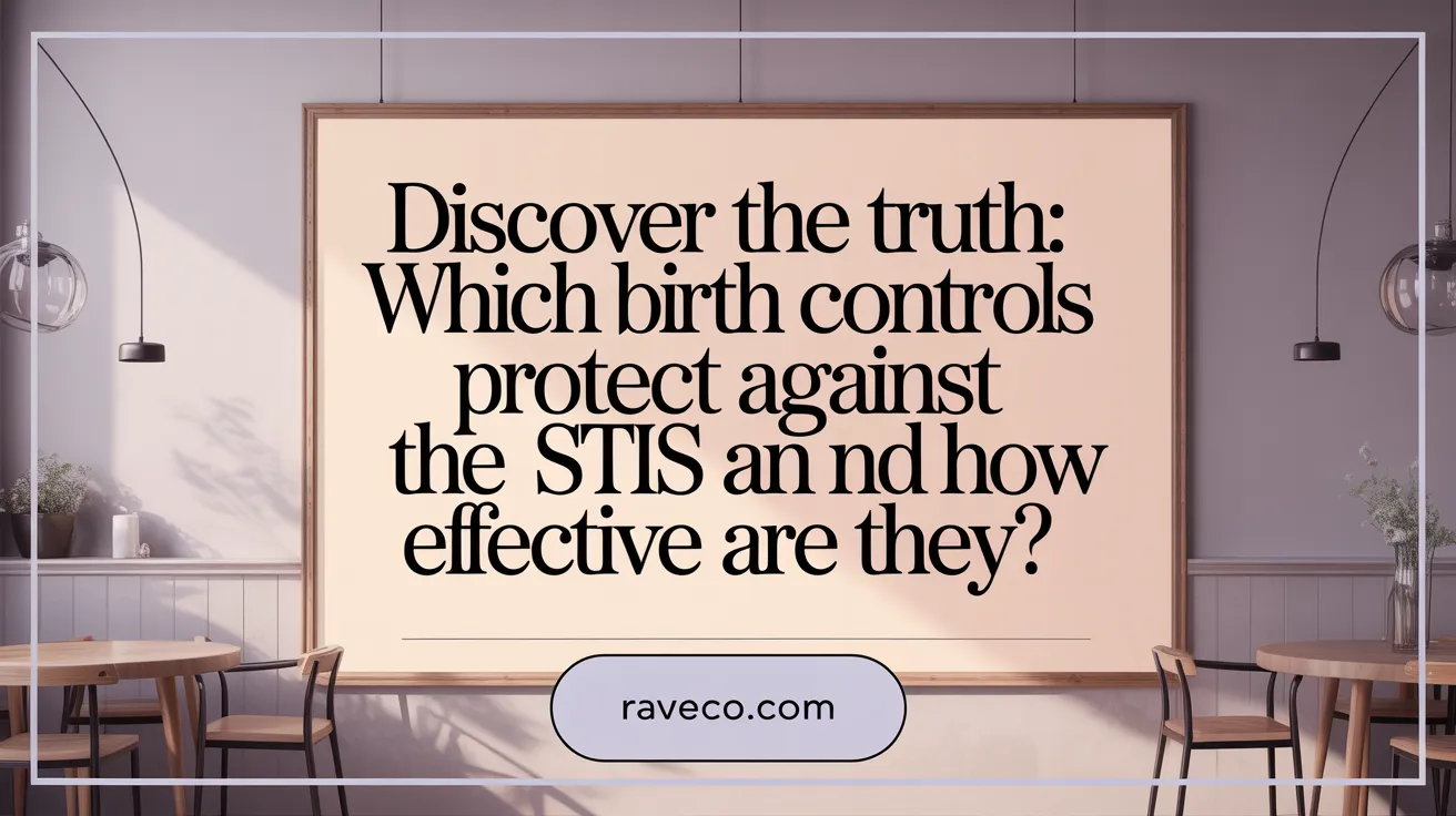 Discover the Truth: Which Birth Controls Protect Against STIs and How Effective Are They?