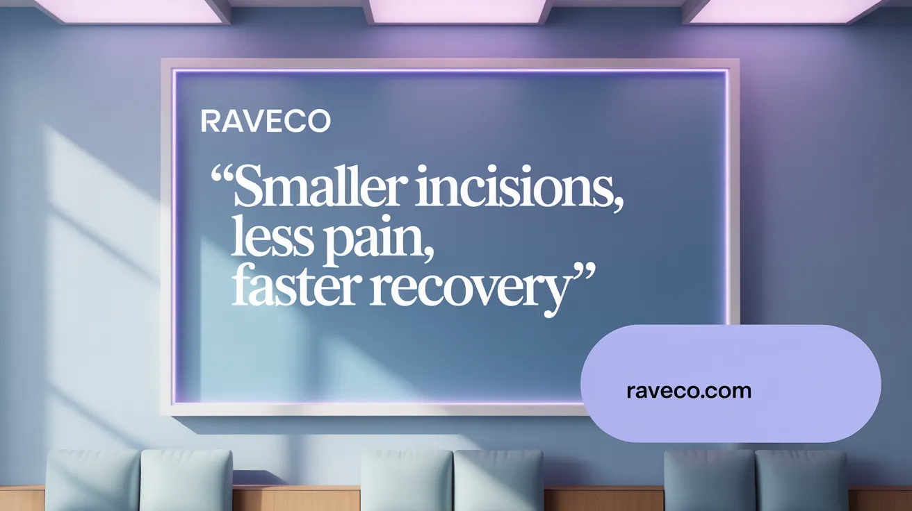 Smaller Incisions, Less Pain, Faster Recovery