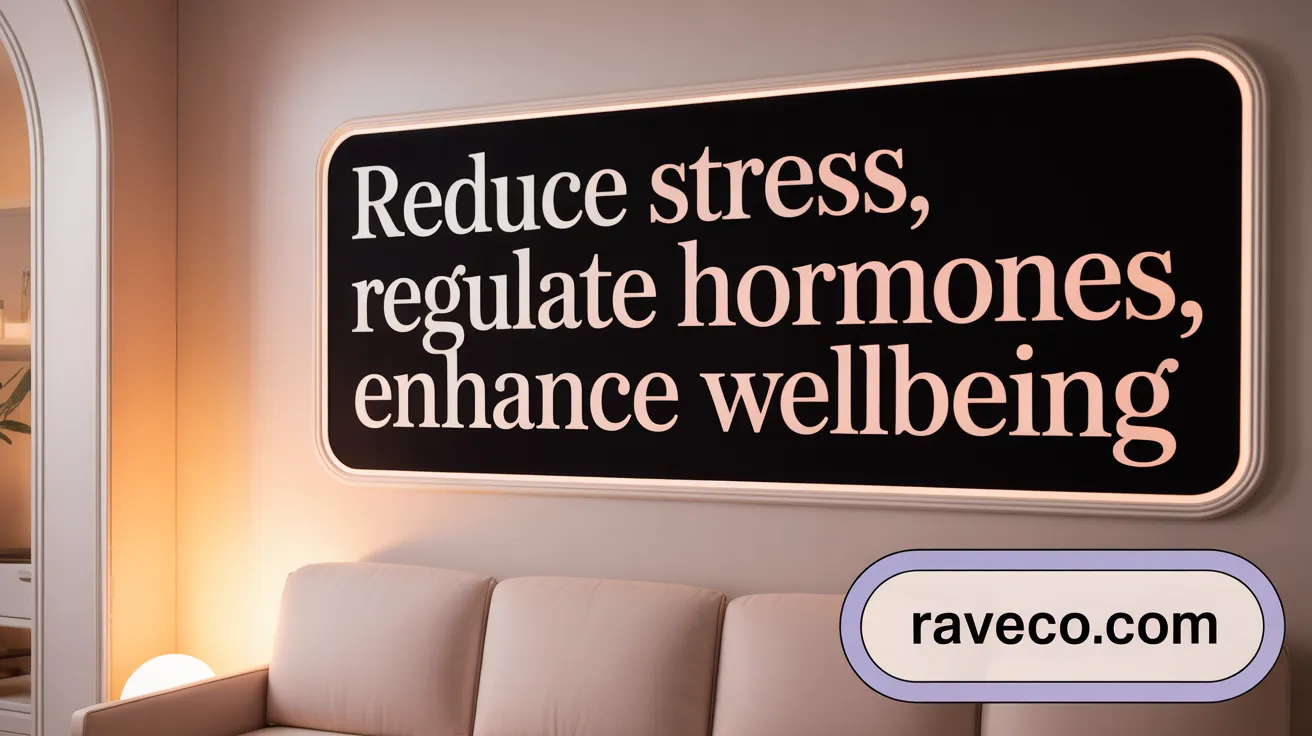 Reduce Stress, Regulate Hormones, Enhance Wellbeing