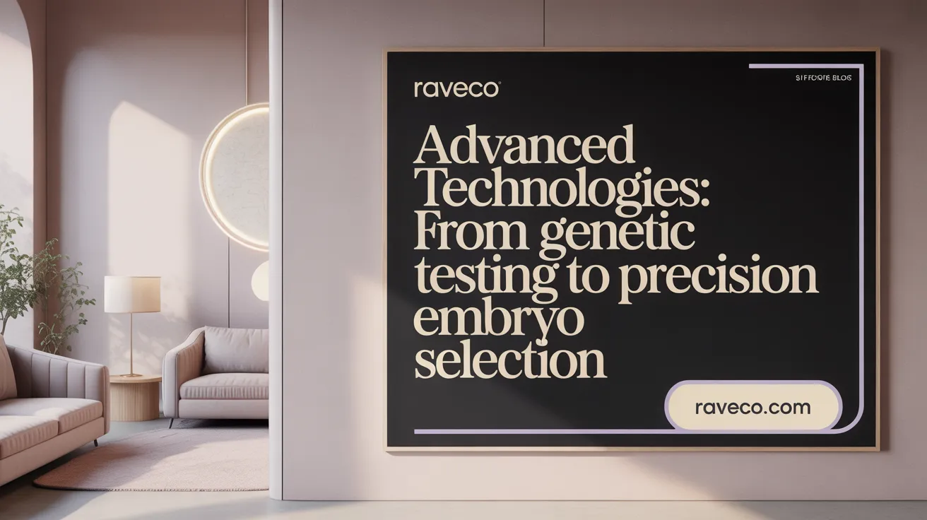 Advanced Technologies: From Genetic Testing to Precision Embryo Selection