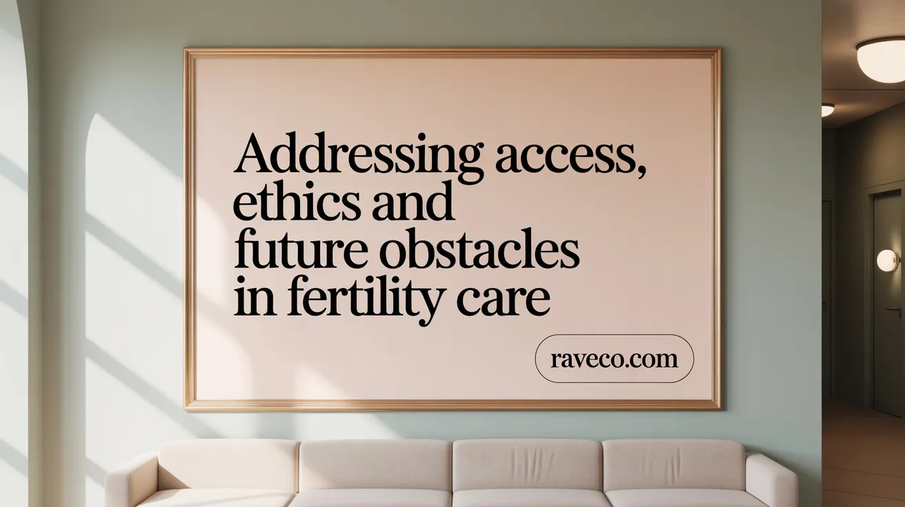 Addressing Access, Ethics, and Future Obstacles in Fertility Care