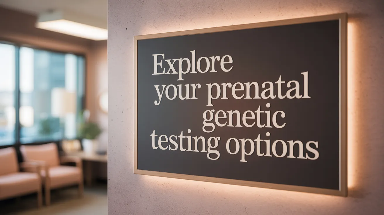 Explore Your Prenatal Genetic Testing Options