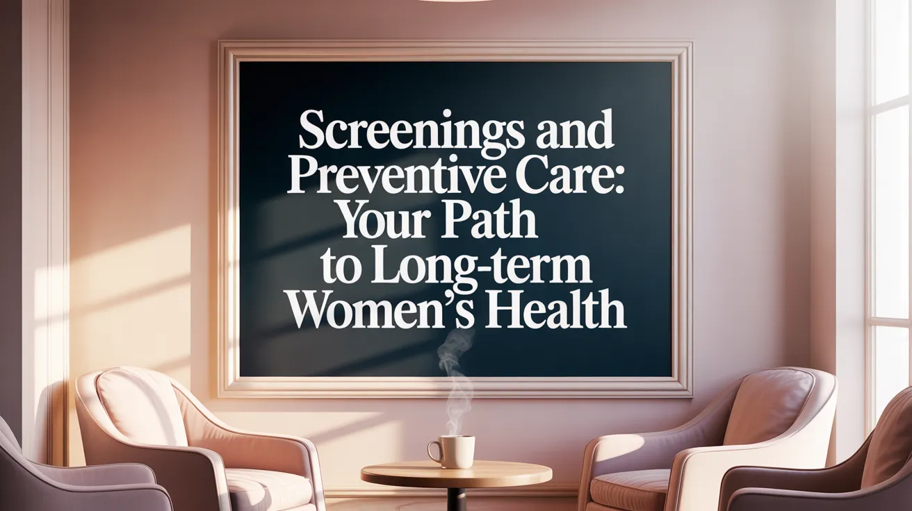 Screenings and Preventive Care: Your Path to Long-Term Women's Health