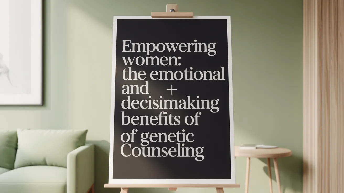 Empowering Women: The Emotional and Decision-Making Benefits of Genetic Counseling