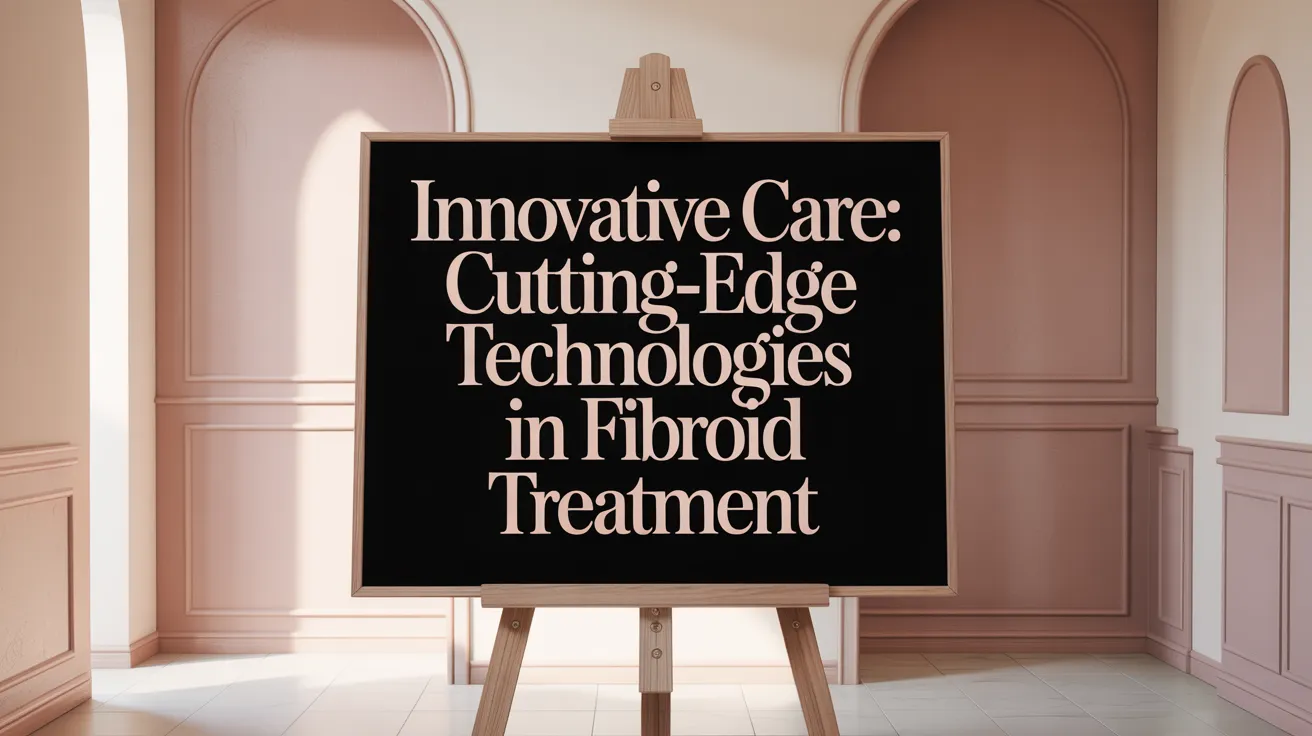 Innovative Care: Cutting-Edge Technologies in Fibroid Treatment