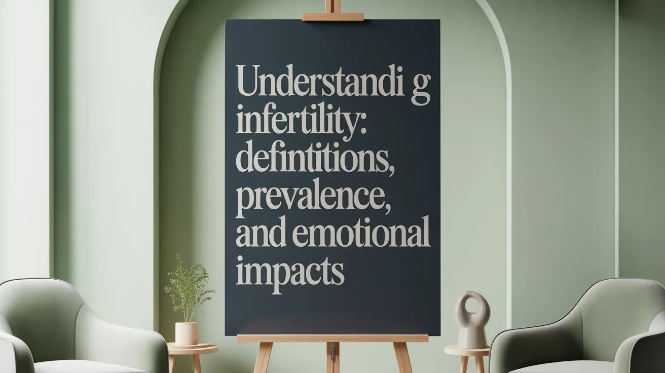 Understanding infertility: definitions, prevalence, and emotional impacts