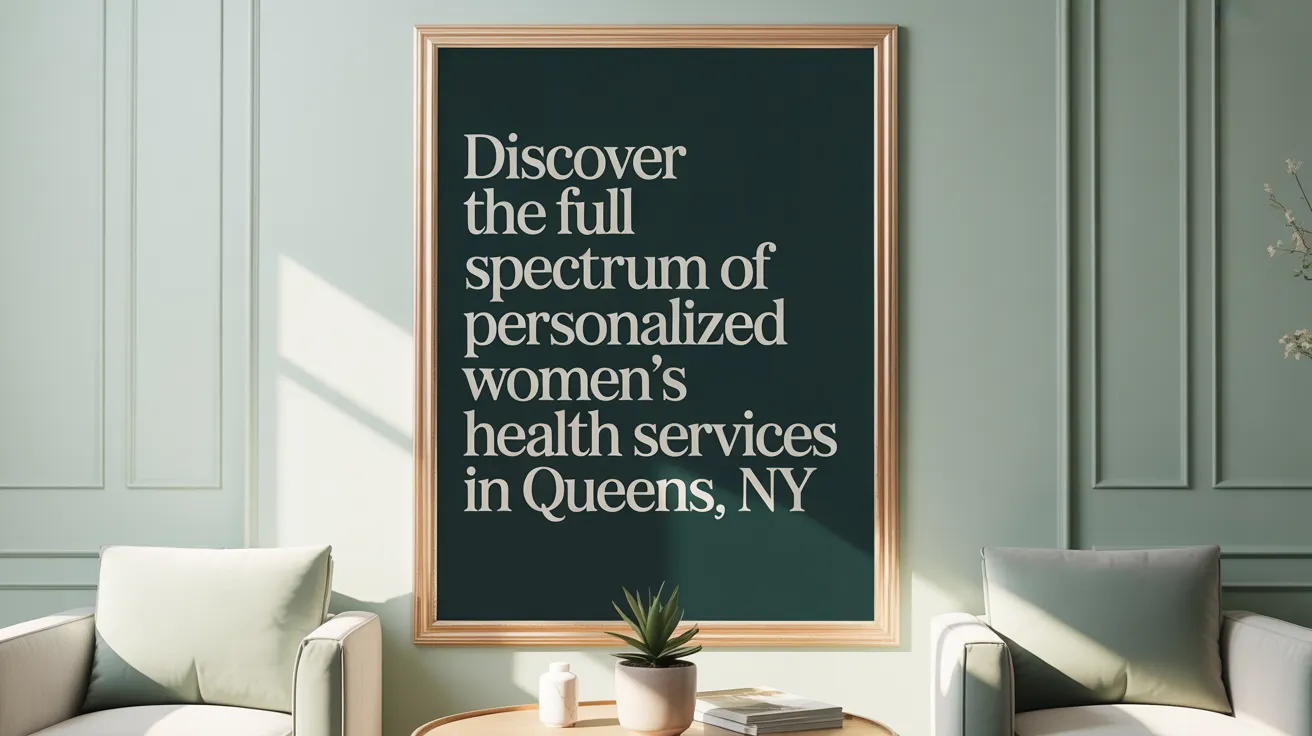 Discover the full spectrum of personalized women's health services in Queens, NY
