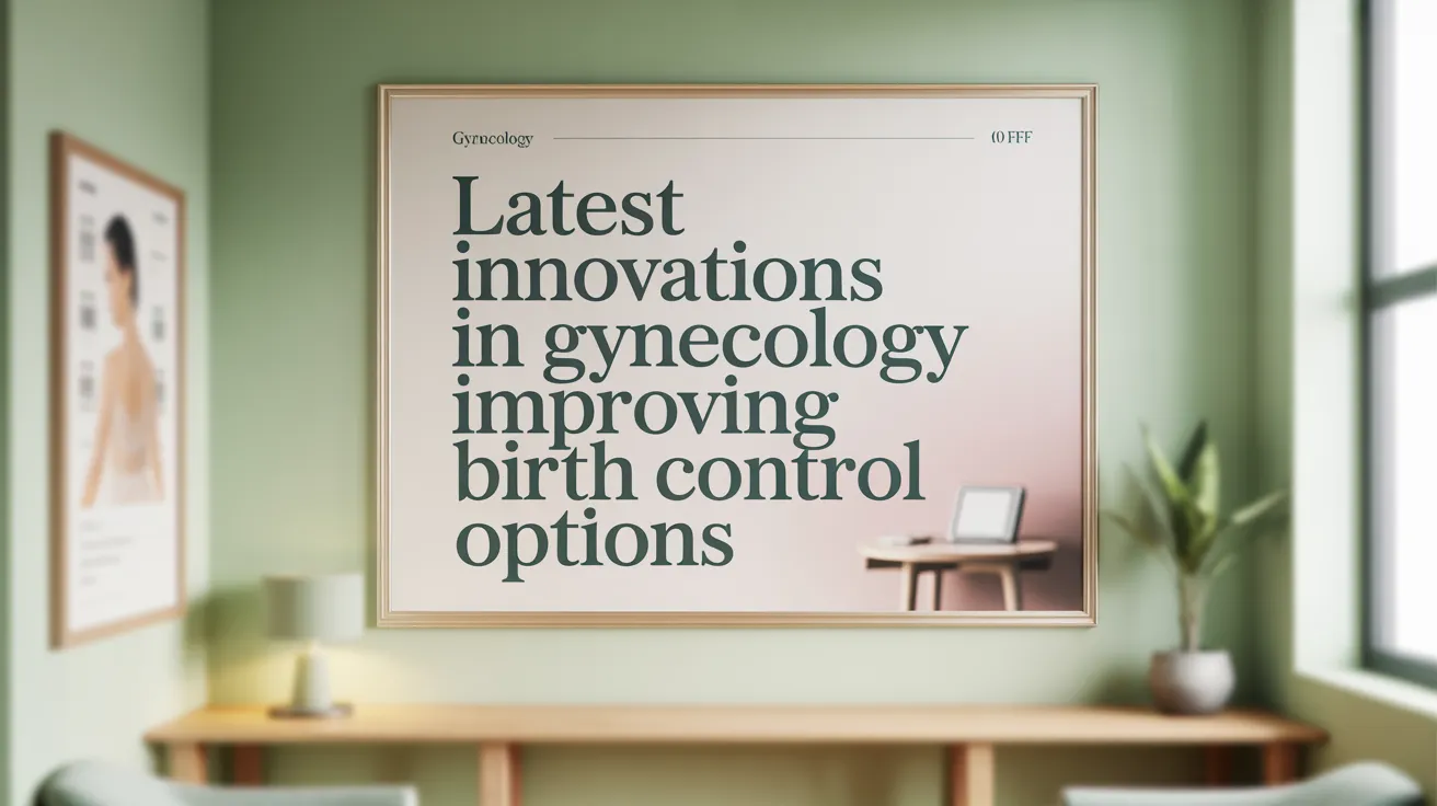 Latest Innovations in Gynecology Improving Birth Control Options