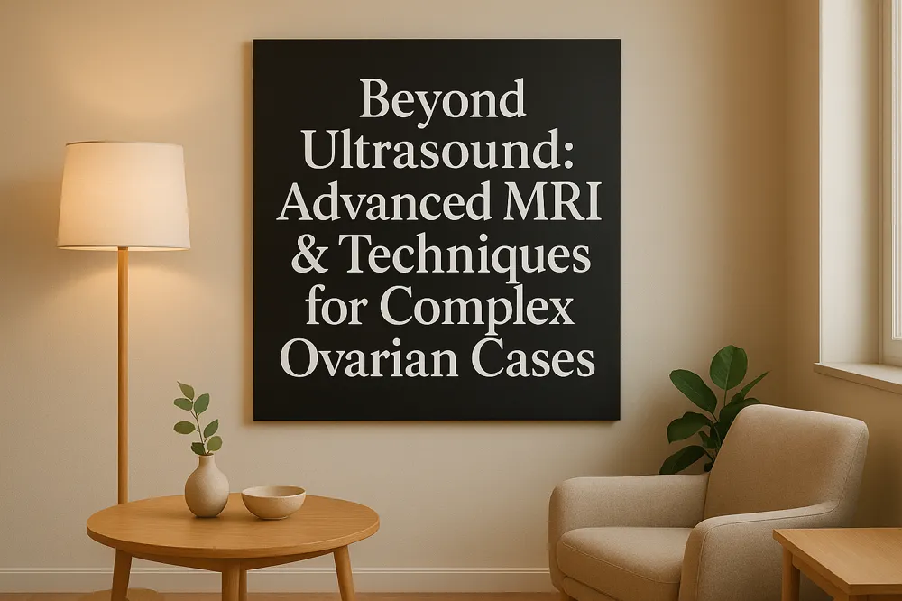 Beyond Ultrasound: Advanced MRI & CT Techniques for Complex Ovarian Cases