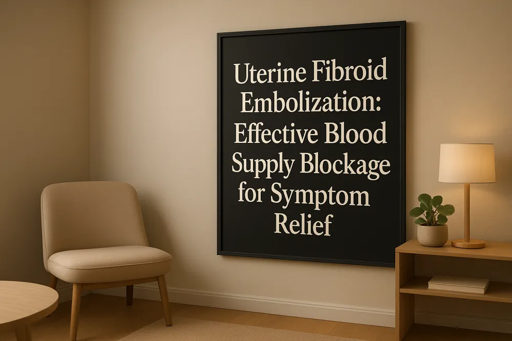Uterine Fibroid Embolization: Effective Blood Supply Blockage for Symptom Relief