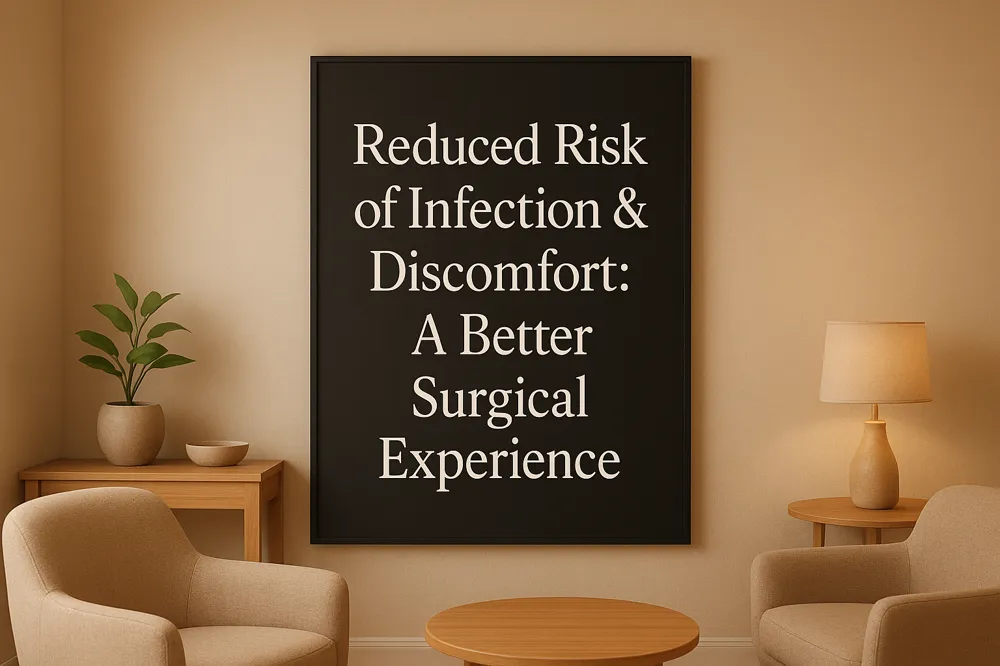 Reduced Risk of Infection & Discomfort: A Better Surgical Experience
