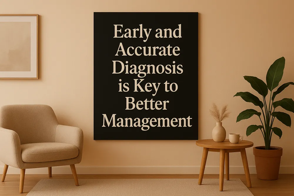 Early and Accurate Diagnosis is Key to Better Management