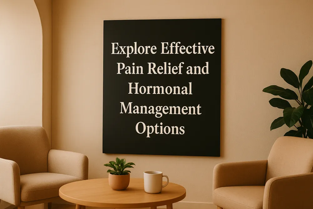 Explore Effective Pain Relief and Hormonal Management Options