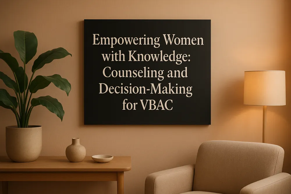 Empowering Women with Knowledge: Counseling and Decision-Making for VBAC
