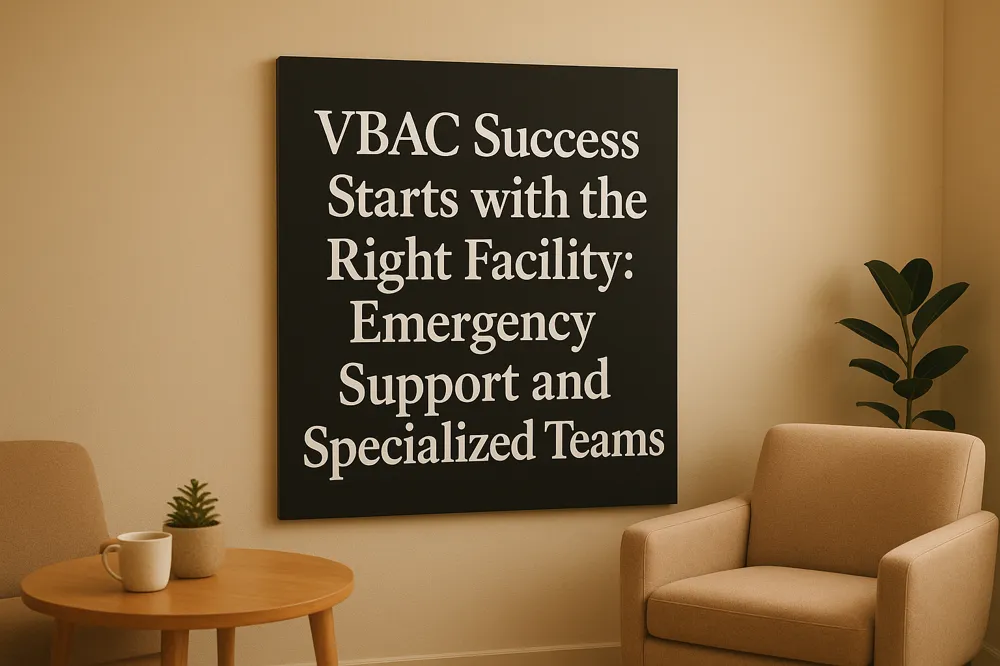 VBAC Success Starts with the Right Facility: Emergency Support and Specialized Teams
