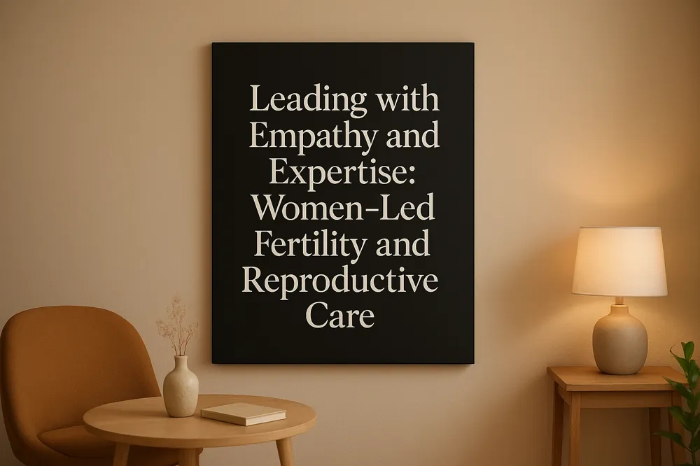 Leading with Empathy and Expertise: Women-Led Fertility and Reproductive Care