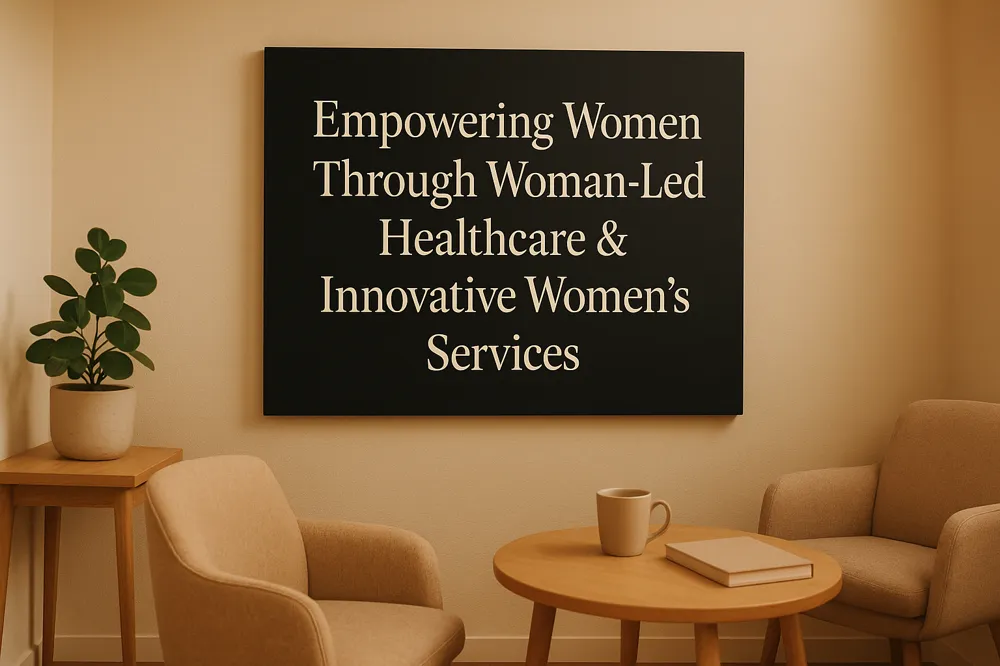 Empowering Women Through Woman-Led Healthcare & Innovative Women's Services