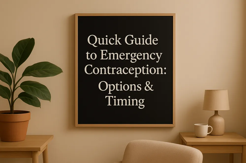 Quick Guide to Emergency Contraception: Options & Timing