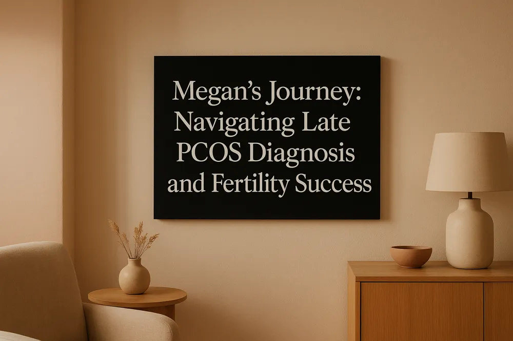 Megan’s Journey: Navigating Late PCOS Diagnosis and Fertility Success