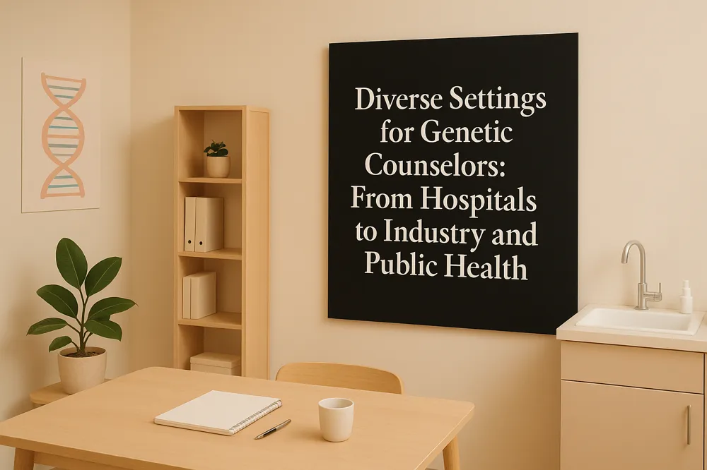 Diverse Settings for Genetic Counselors: From Hospitals to Industry and Public Health