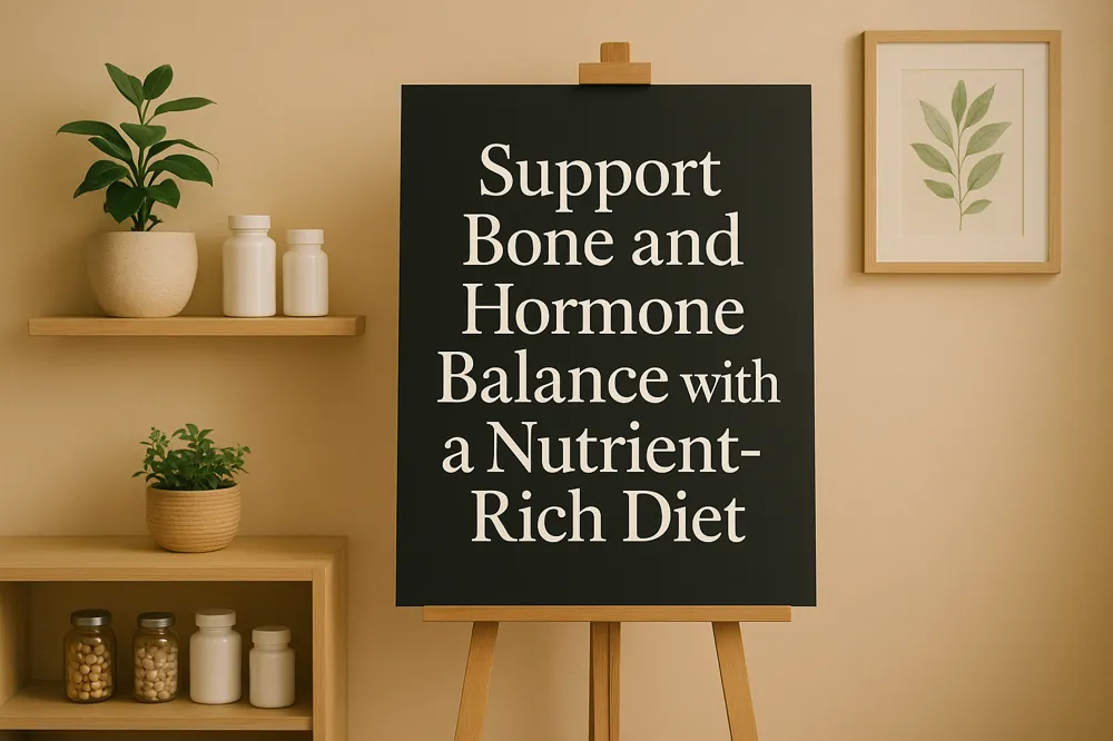 Support Bone and Hormone Balance with a Nutrient-Rich Diet