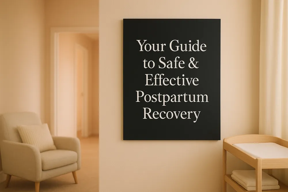 Your Guide to Safe & Effective Postpartum Recovery